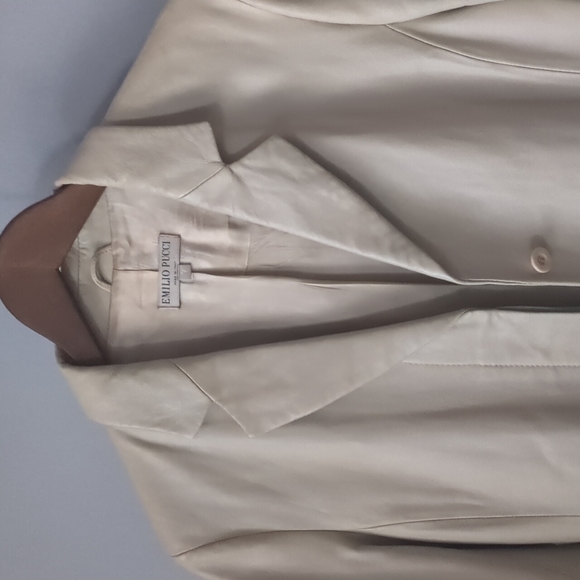 Emilio Pucci leather trench coat - Picture 5 of 11